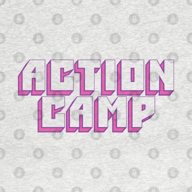 Action Camp Big Muff logo (Pink + Purple) by ActionCamp